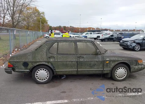 1992 Saab 900 S z USA, uszkodzony, nr VIN YS3AK45E8N2018020